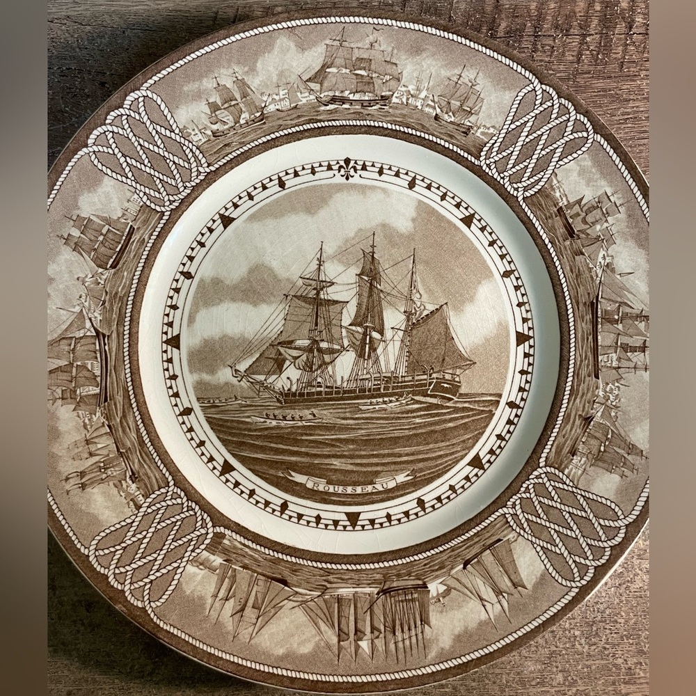 Wedgwood American Sailing Ship, Rosseau ship
